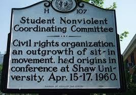 Student Nonviolent Coordinating Committee (SNCC) formed