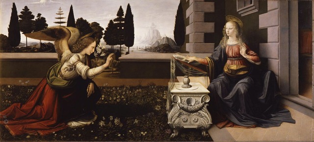 Annunciazione, Leonardo Da Vinci