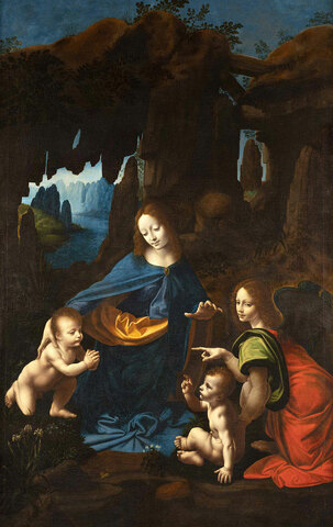 LA VERGINE DELLE ROCCE