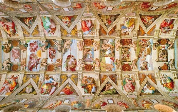 Volta della Cappella Sistina, Michelangelo Buonarroti