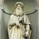 Leonardo da vinci statua