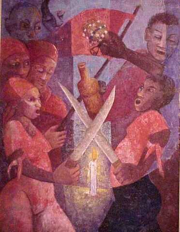 Le vaudou Haitien I: Le Poteau-Mitan