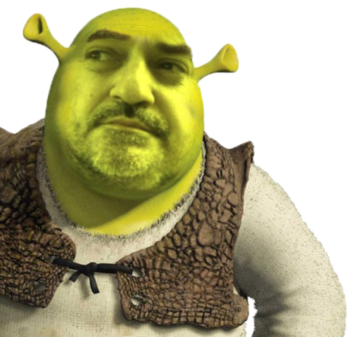 Shrek becomes buddhist.