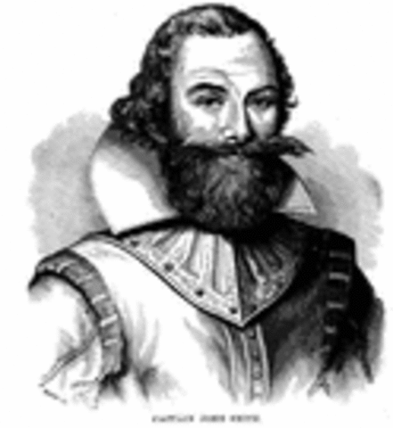 Captain John Smith explorer and founder of Jamestown