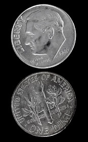 FDR dime