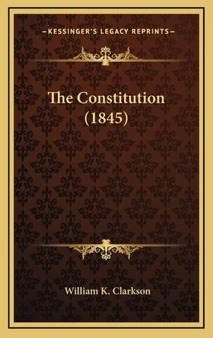Constitution of 1845