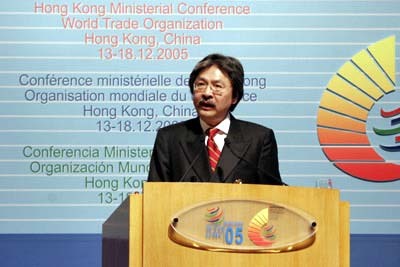 CONFERENCIA MINISTERIAL HONG KONG