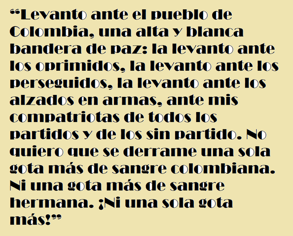 Discurso de Posesión