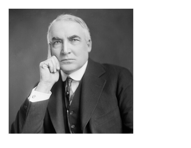 President Warren G. Harding