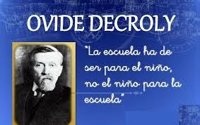 Ovide Decroly 1929