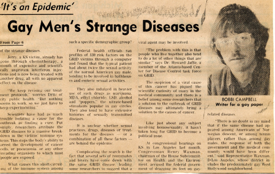 Gay Disease