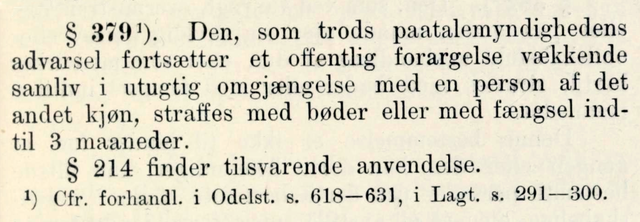 Samboerskap blir lovlig i Norge