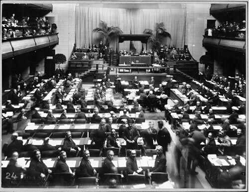 creación de la Sociedad de Naciones