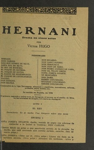 “Hernani”