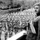 Franco en el desfile de la victoria