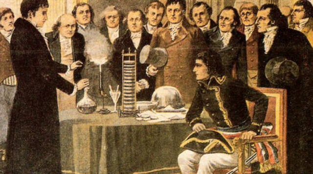 Alessandro Volta inventa la pila