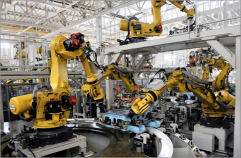 First use of robotics in manufacturing