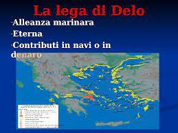 Nascita della lega di Delo