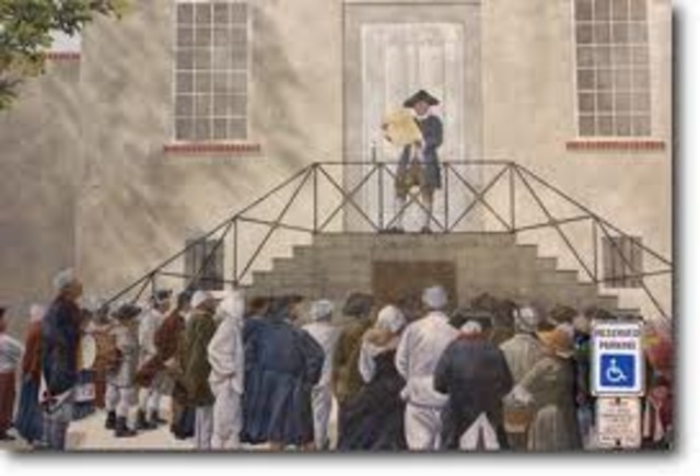 Read for the first time publicly.