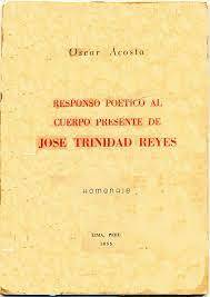 Responso al cuerpo presente de José Trinidad Reyes
