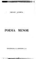 Poesía Menor
