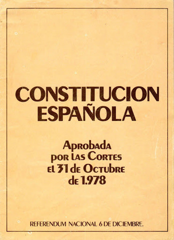Constitución Española