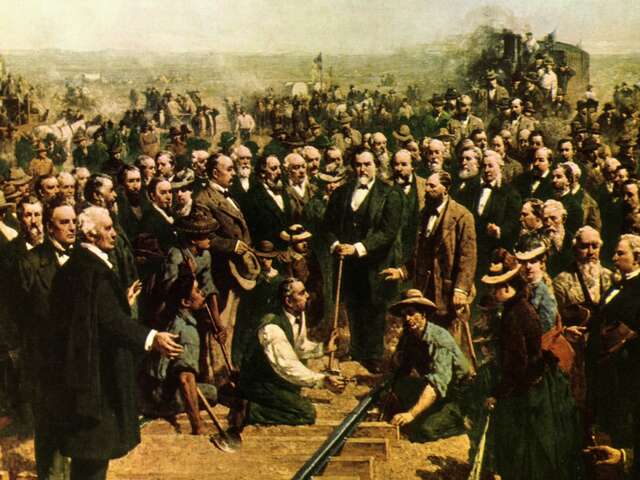 Transcontinental Railroad Completed