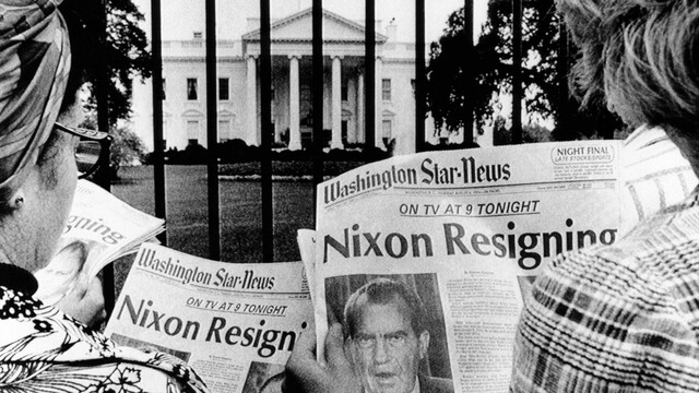Watergate Scandal, which leads to Nixon’s Resignation