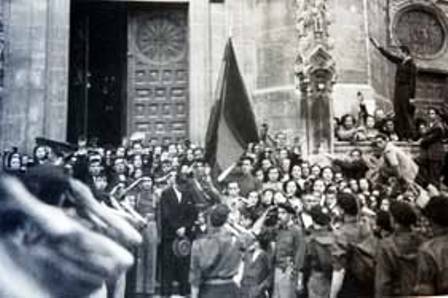 Burgos, capital de la zona nacional