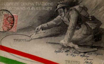 Mutilated victory of Italy