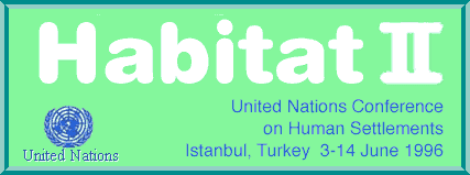 Segunda Conferencia de Naciones Unidas sobre Asentamientos Humanos (Habitat-II), Estambul