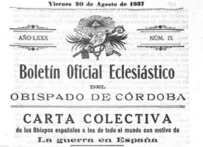 CARTA DE L'EPISCOPAT