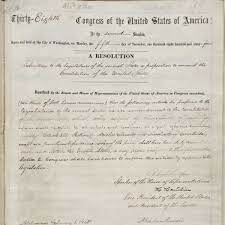13th Amendment 1865