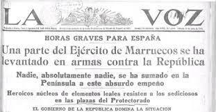 Extensió de la insurrecció a tot el Marroc i èxit de Franco a les Canàries