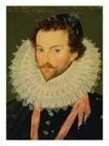 Virginia Colony of Roanoke Island established by Walter Raleigh