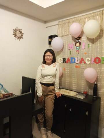 Me gradué de la prepa.