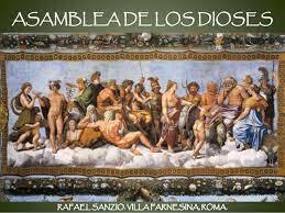 la asamblea de los Dioses