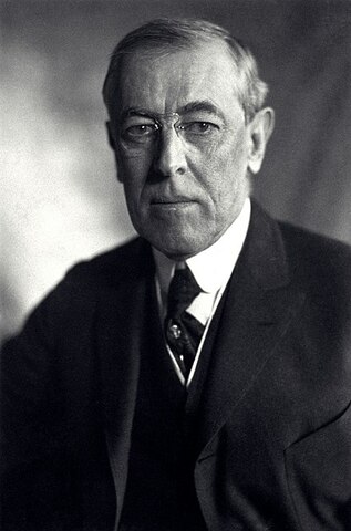 Woodrow Wilson. (1856-1924)- 28º Presidente de los Estados Unidos.