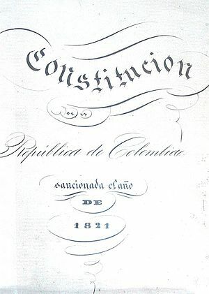 Constitución de Cúcuta