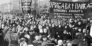 International Women’s Day March in Petrograd