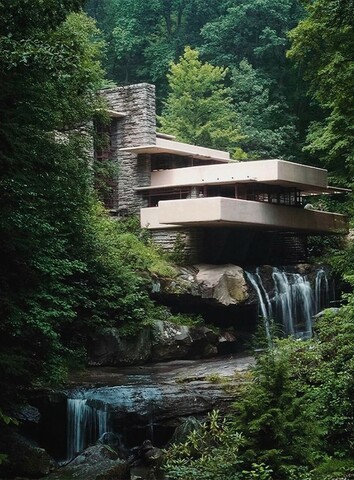 La casa de la cascada