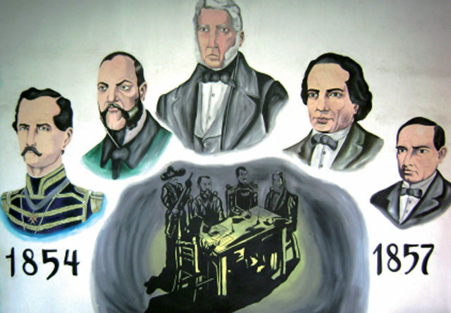 Derrocamiento de Santa Anna