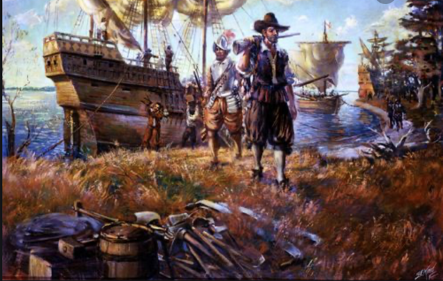 Jamestown becomes the first settlement