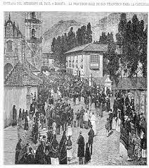 1882 FIESTA DE CARIDAD. BOGOTÁ
