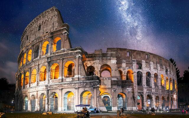 Colosseum was Built