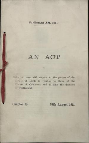 Parliament Act