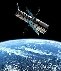 The Hubble Telescope is placed into orbit by the United States Space Shuttle Discovery