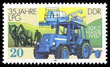 Beginn der Kollektivierung der Landwirtschaft