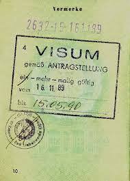 Visa pflicht für alle bürger BRD