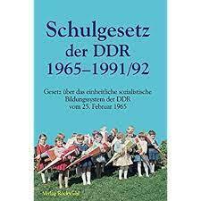 Gesetz über das einheitliche sozialistische Bildungssystem